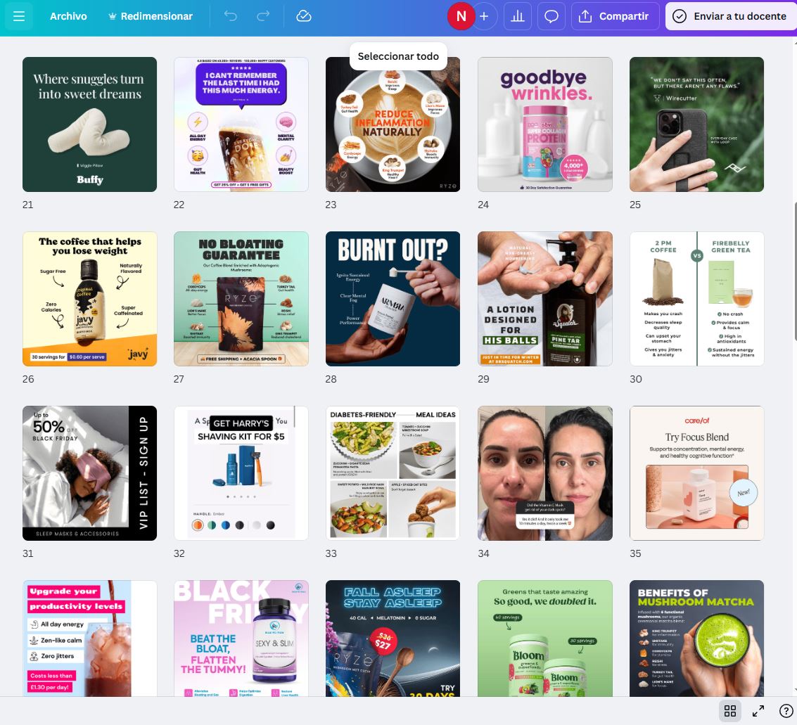 PLANTILLAS PROFESIONALES PARA ANUNCIOS GANADORES!