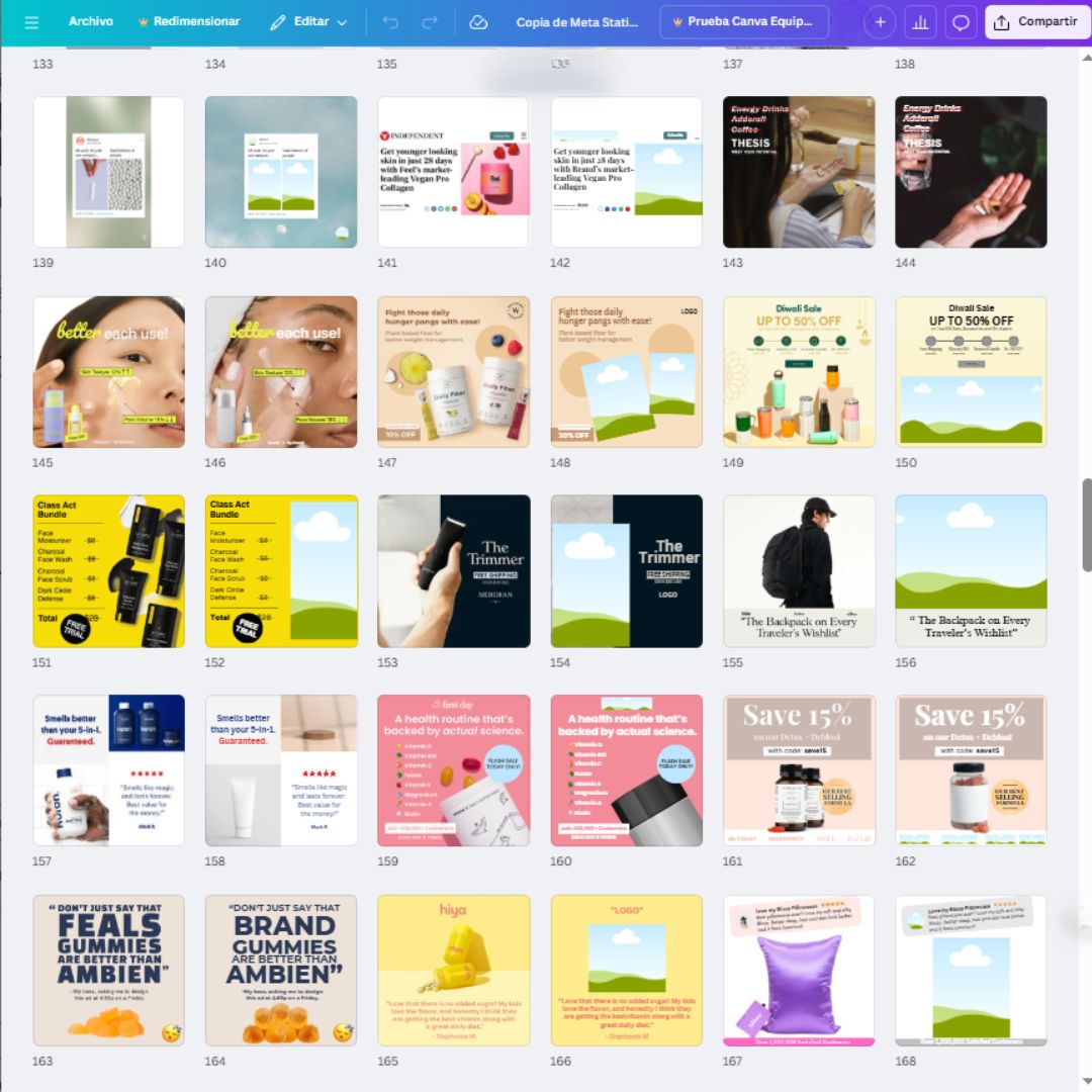 PLANTILLAS PROFESIONALES PARA ANUNCIOS GANADORES!