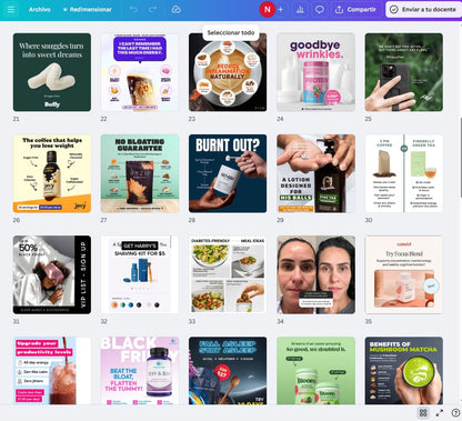 PLANTILLAS PROFESIONALES PARA ANUNCIOS GANADORES!